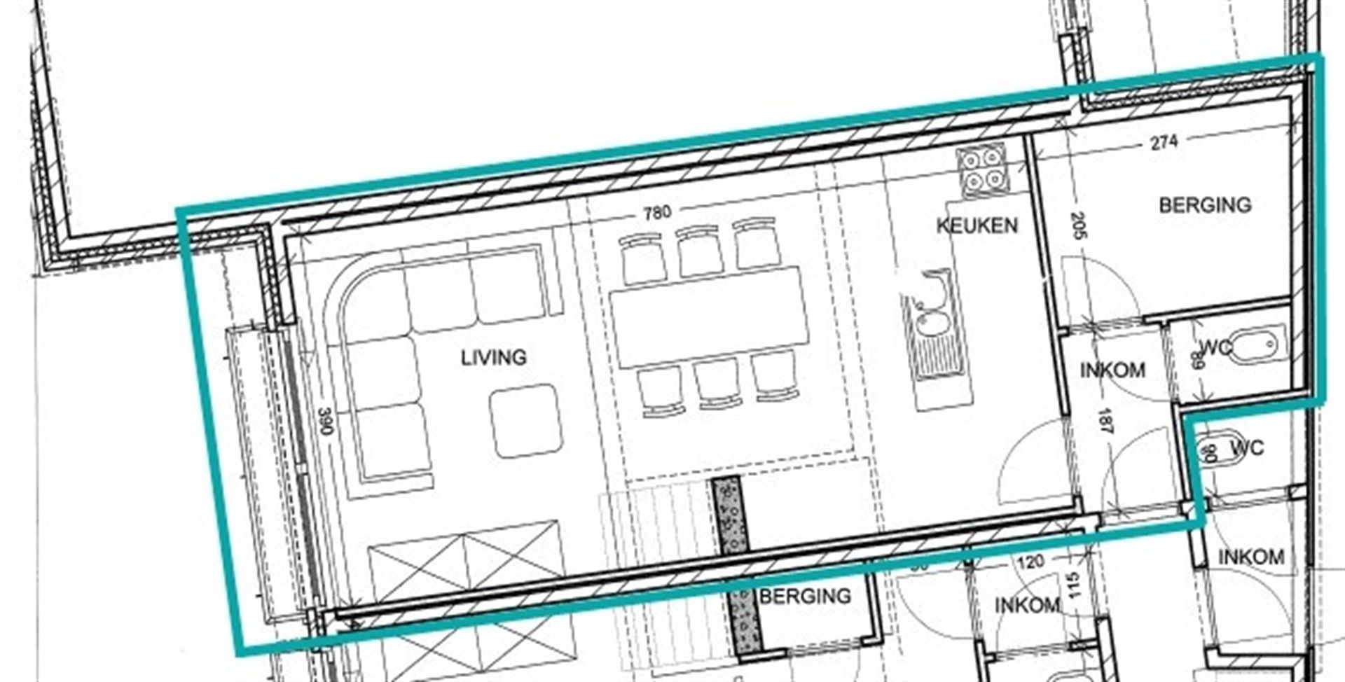 Duplex-appartement met extra zolderkamer + garagebox in het centrum! foto 18
