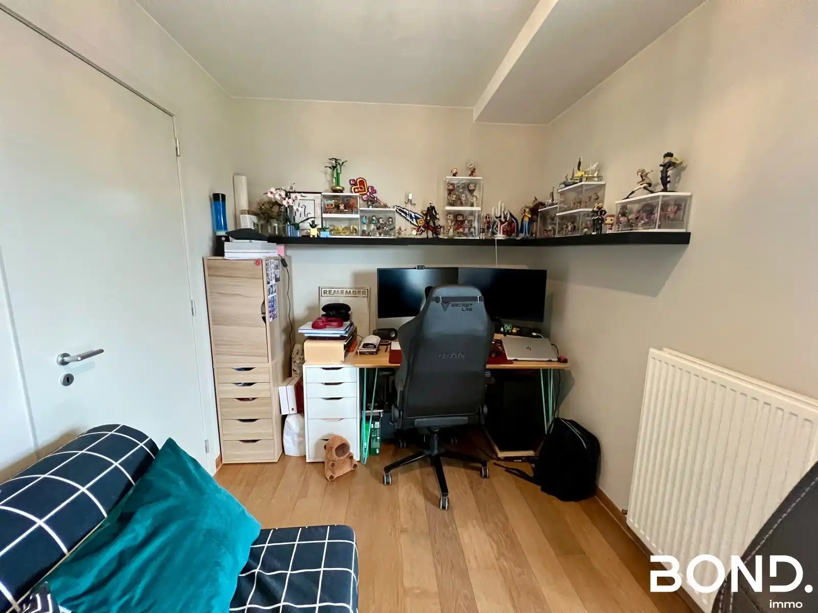 Ruim twee slaapkamer appartement te huur in Herent foto 14
