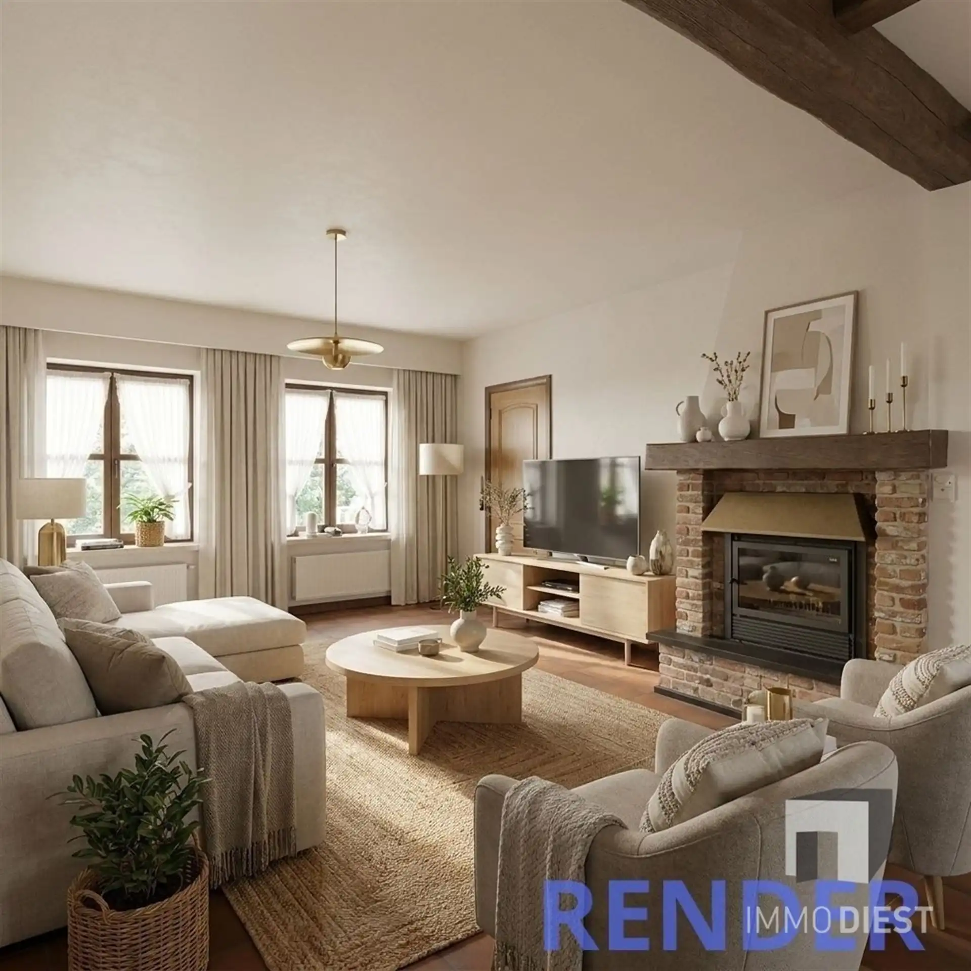 Woning met 4 slpks en mooie tuin, nabij centrum Diest foto 6