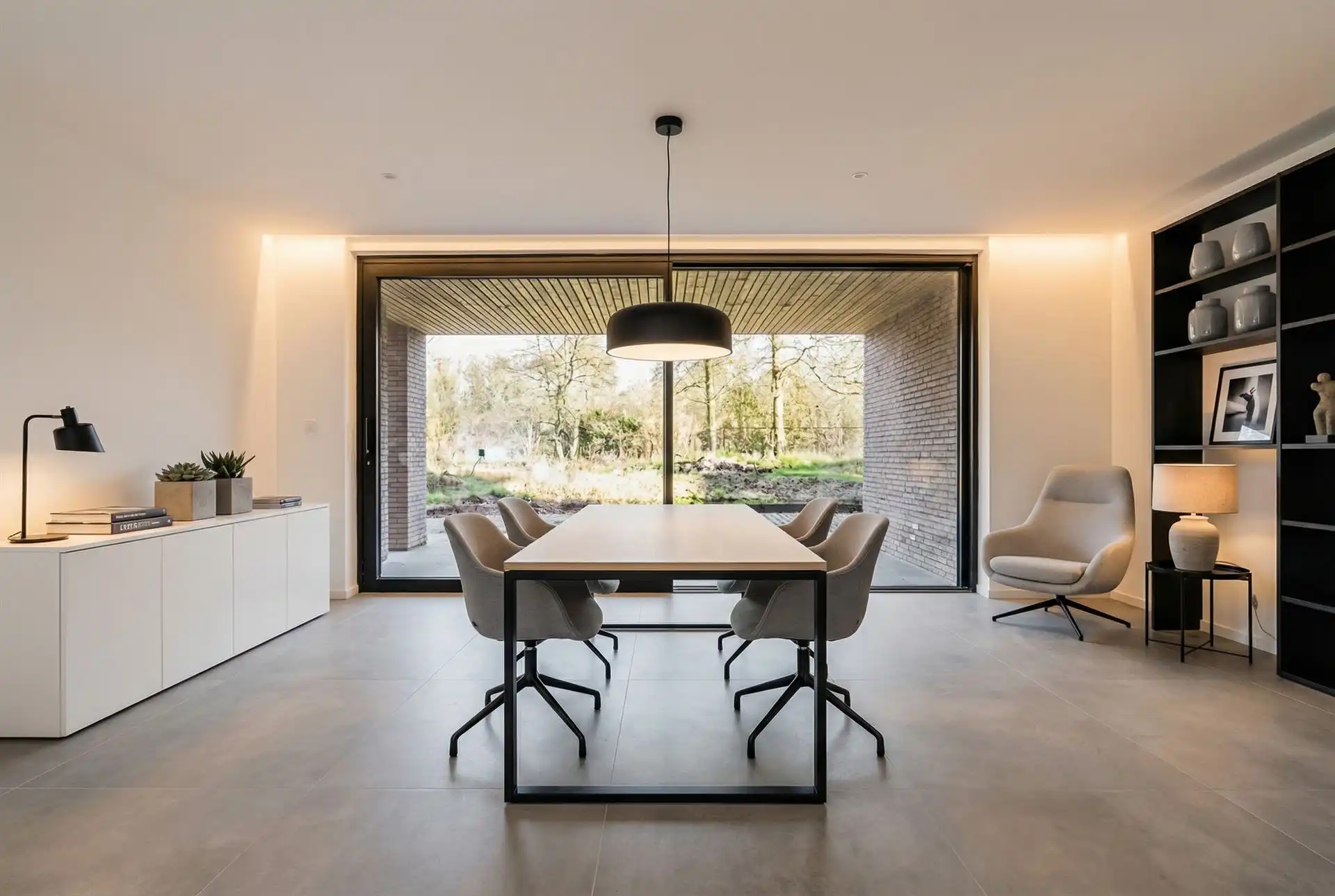 PRACHTIGE HALFOPEN NIEUWBOUWWONING met 3 / 4  slaapkamers en mogelijkheid om Privé met Professioneel te combineren (verkoop met registratierechten!) foto 4