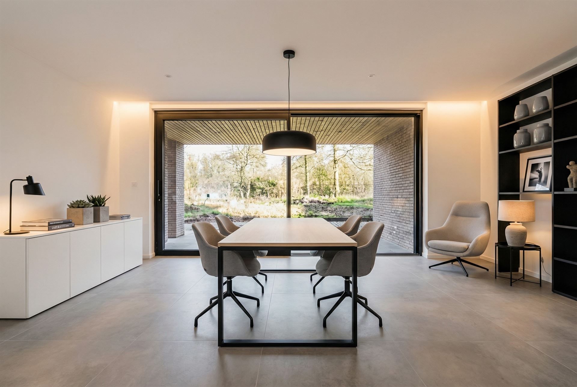 PRACHTIGE HALFOPEN NIEUWBOUWWONING met 3 / 4  slaapkamers en mogelijkheid om Privé met Professioneel te combineren (verkoop met registratierechten!) foto 4