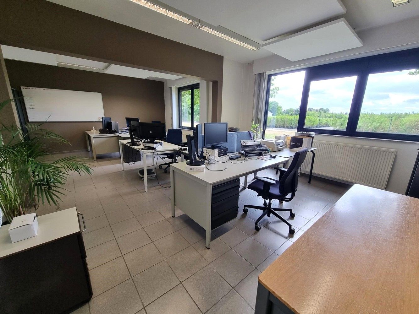 Kantoorgebouw met magazijnruimte, bruto vloeropp 2.916m² op een totaal perceel gelegen van 94a33ca. foto 8