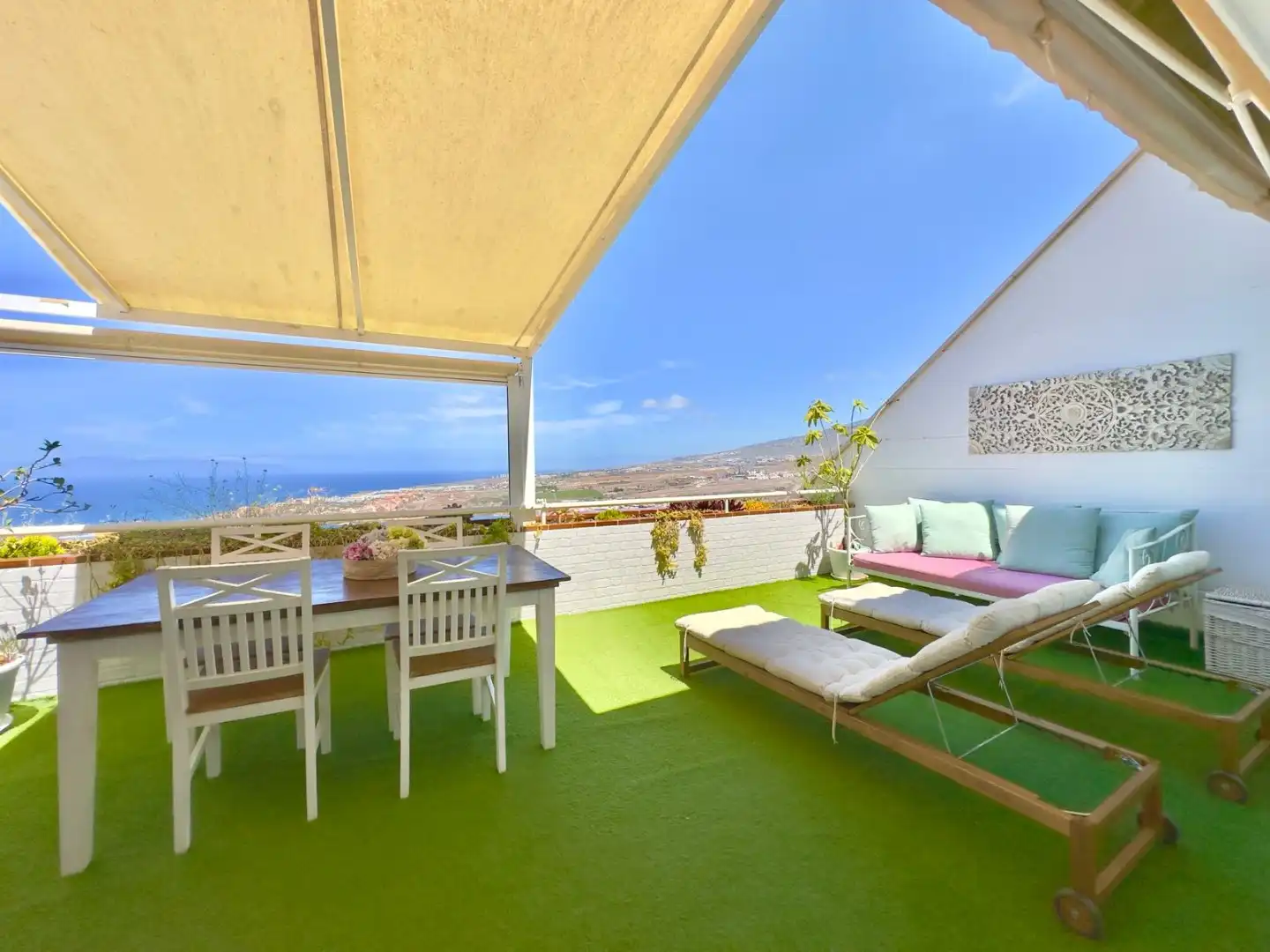Elegant appartement met panoramisch uitzicht op de oceaan en ruim terras in Torviscas Alto – Costa Adeje foto 7