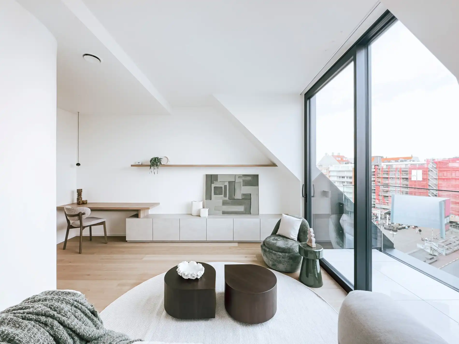 Afgewerkt nieuw duplex dakappartement met zijdelings zeezicht in het centrum van Knokke foto 4