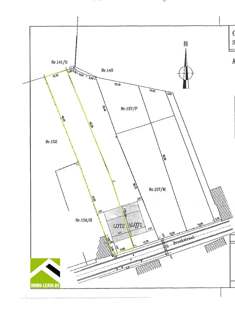 Perceel bouwgrond met diepe tuin - landelijk gelegen in Borgloon-Jesseren foto 2