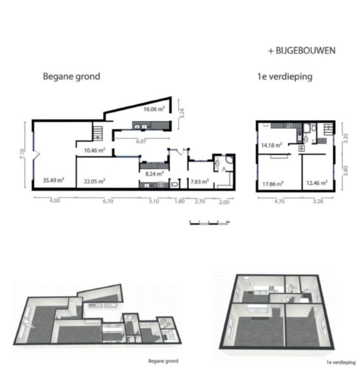Te renoveren woning (vergunning voor 3 appartementen) foto 4
