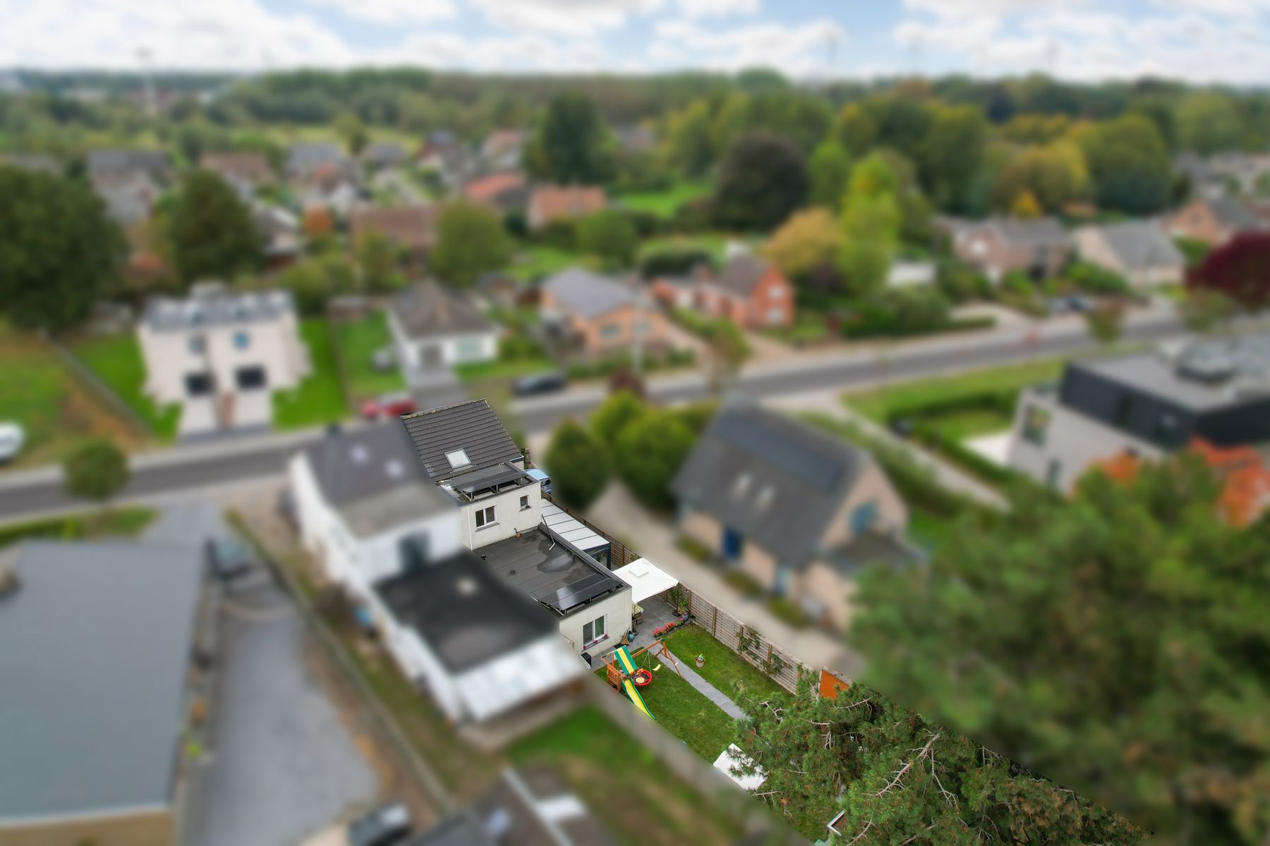 Halfopen woning met 4 slaapkamers en grote tuin in Evergem foto 21