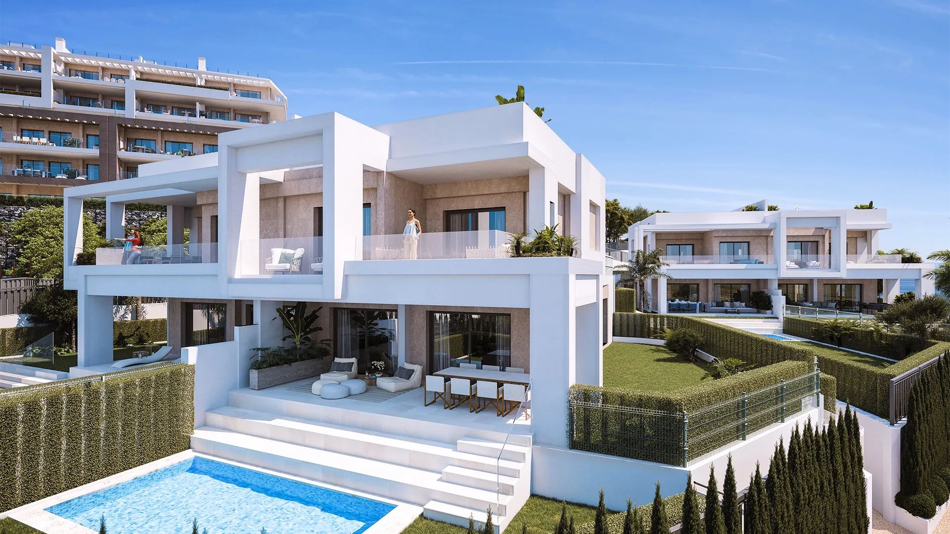 Luxe leven met mediterraans uitzicht: nieuw, eigentijds project in Estepona! foto 10
