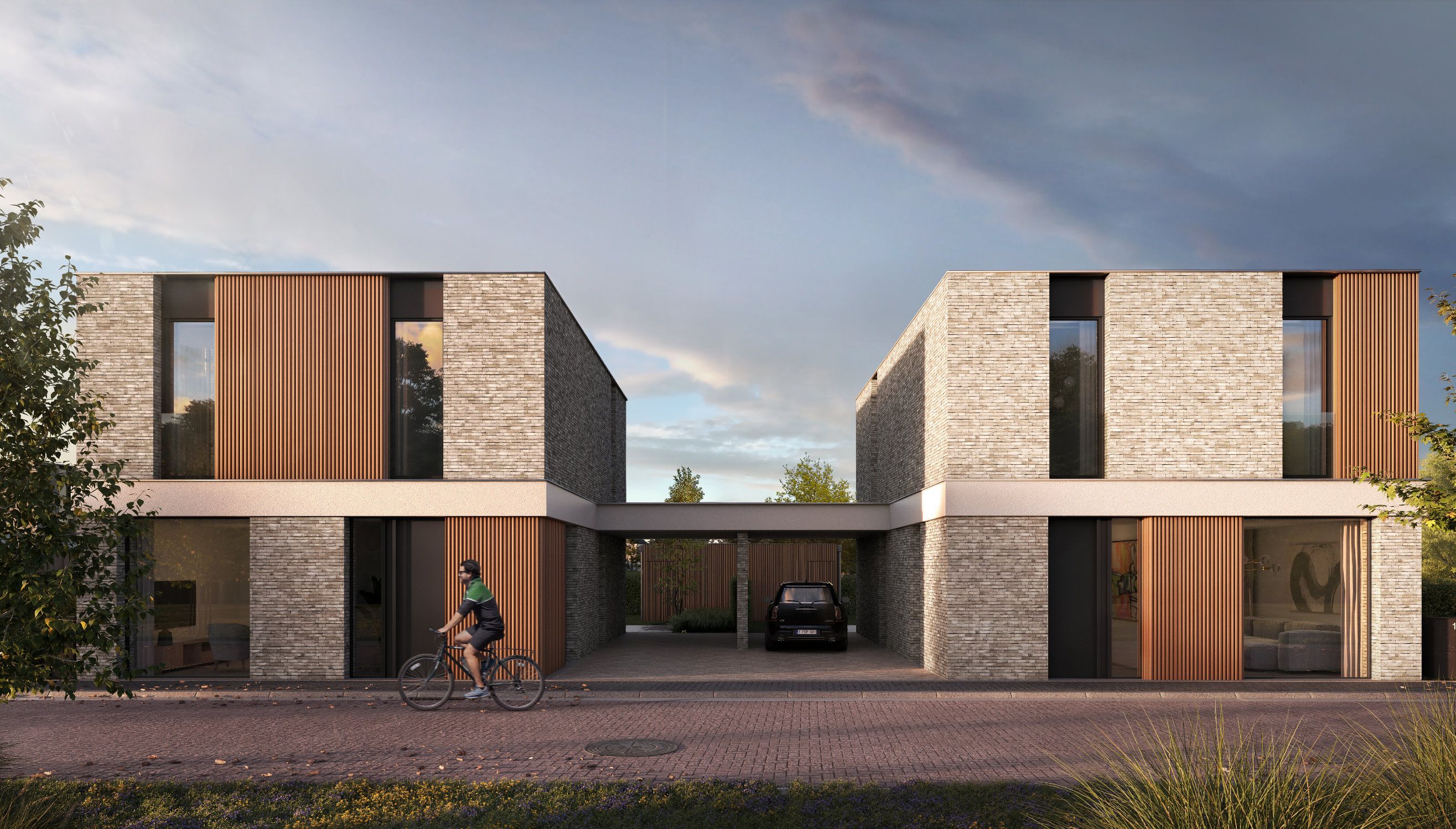 Moderne nieuwbouwwoning in groene wijk te Ertvelde! foto {{pictureIndex}}
