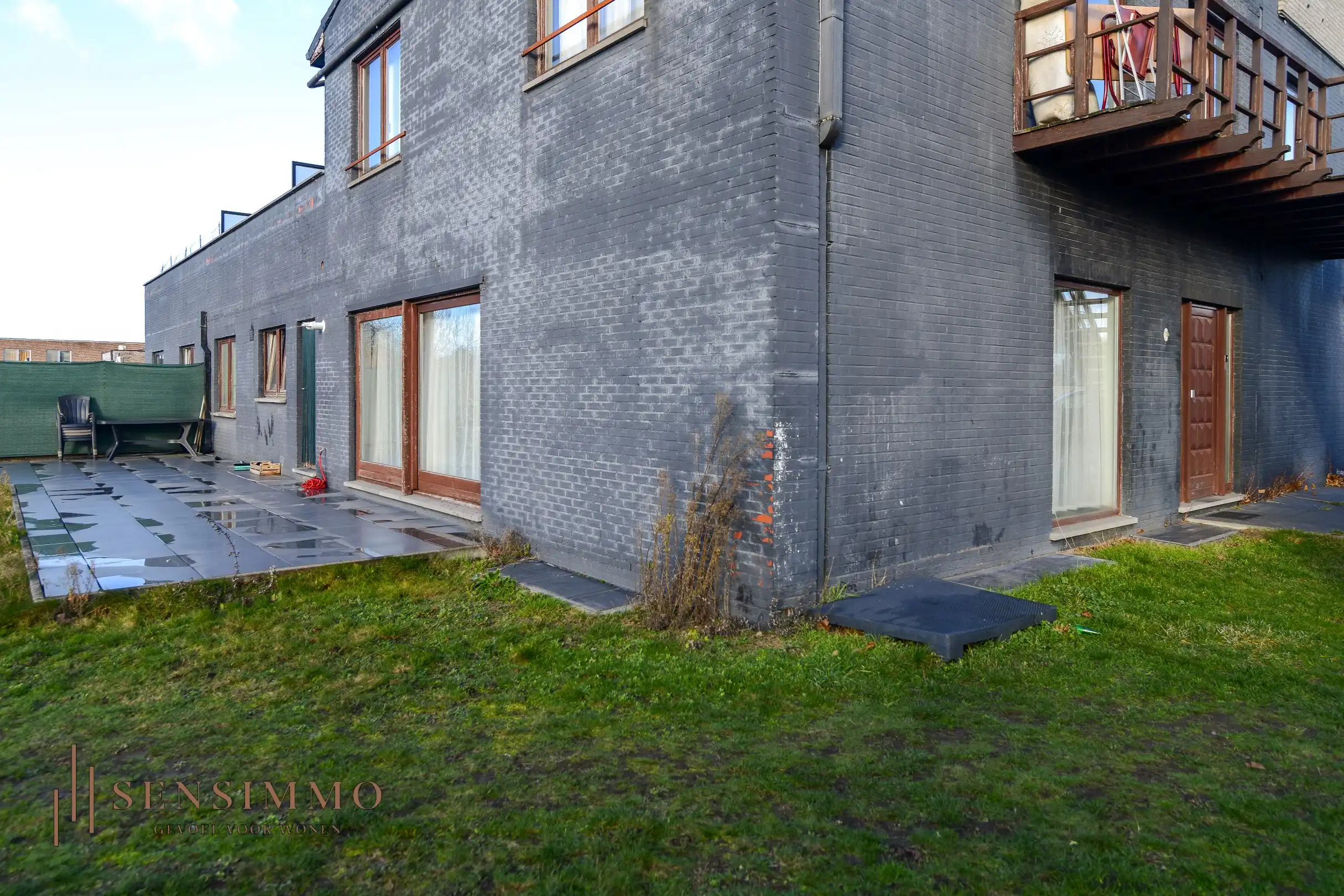 Gelijkvloersappartement met 2 slaapkamers + terras, parking en kelderberging foto 16