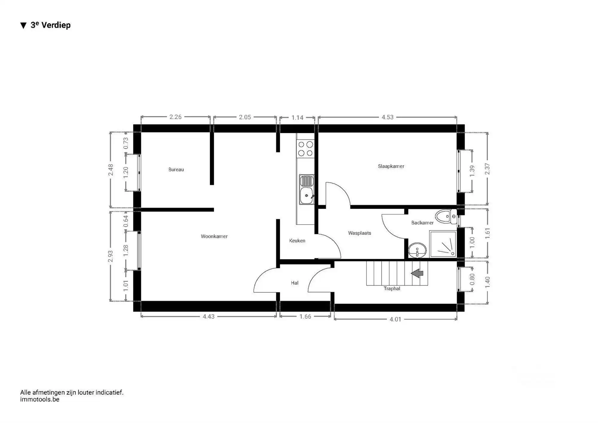 Handelshuis  met 4 woonentiteiten en tuin foto 35