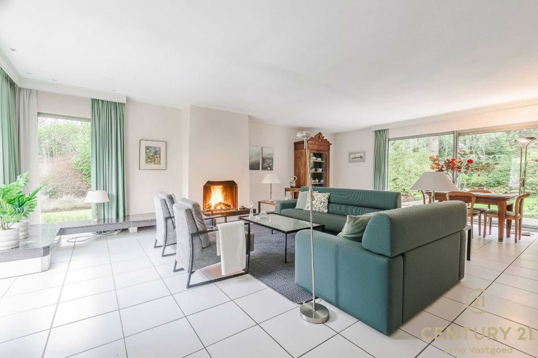 Gelijkvloerse villa op 1602m² op de "Grote Heide" foto 4