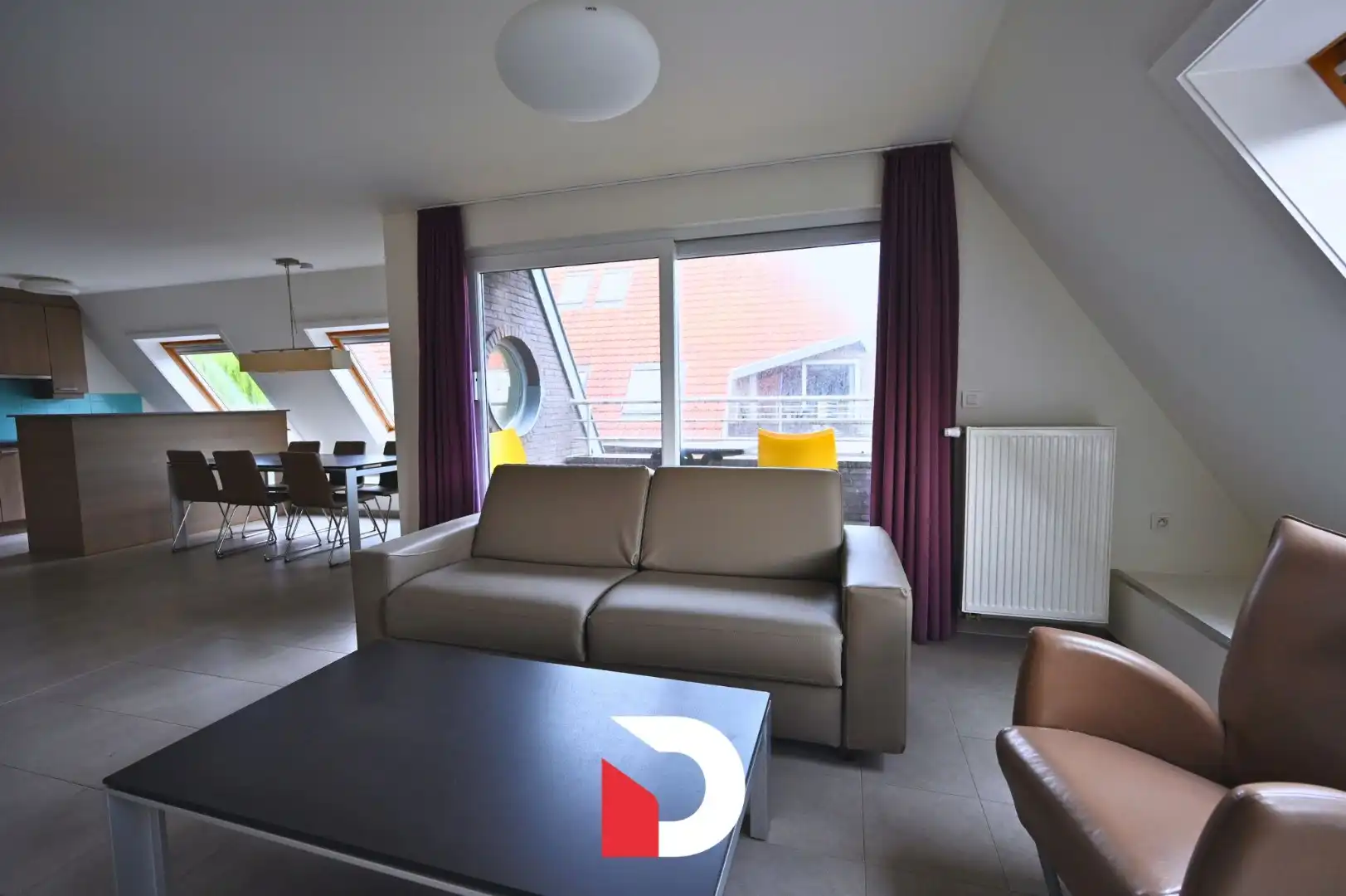 Ruim duplex appartement met tuin en terras in De Haan, 2 slaapkamers, 88m² bewoonbare oppervlakte foto 6