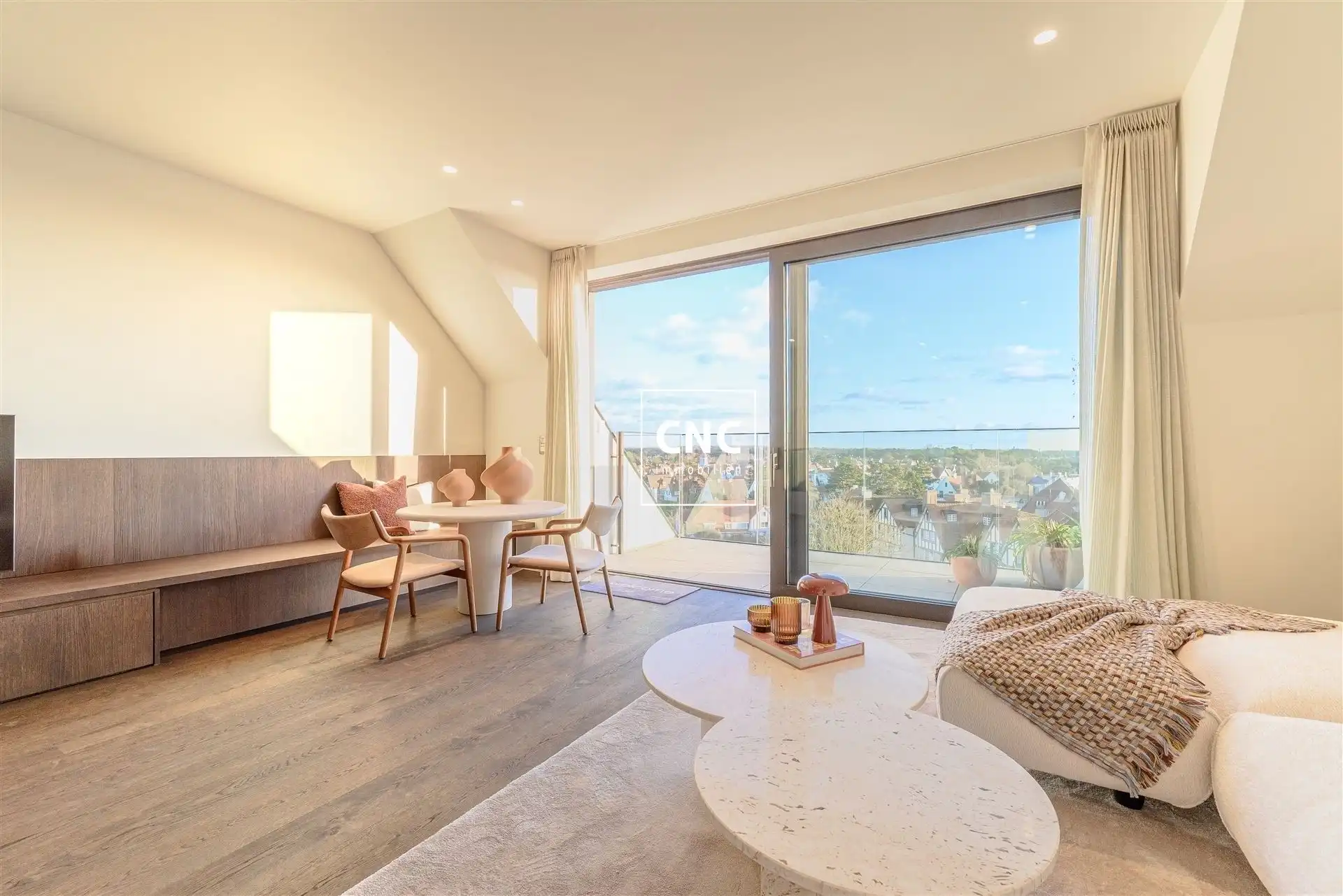 Exceptioneel nieuwbouw duplex-appartement in het hart van het Zoute met prachtig zicht op de typische Zoute-gevels foto 5