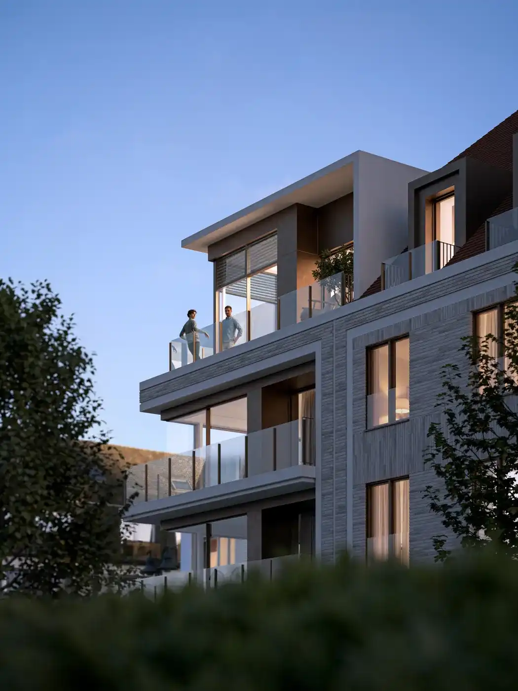Uitzonderlijk nieuwbouwduplex appartement gelegen in het centrum van Knokke, aan het Verweeplein foto 4
