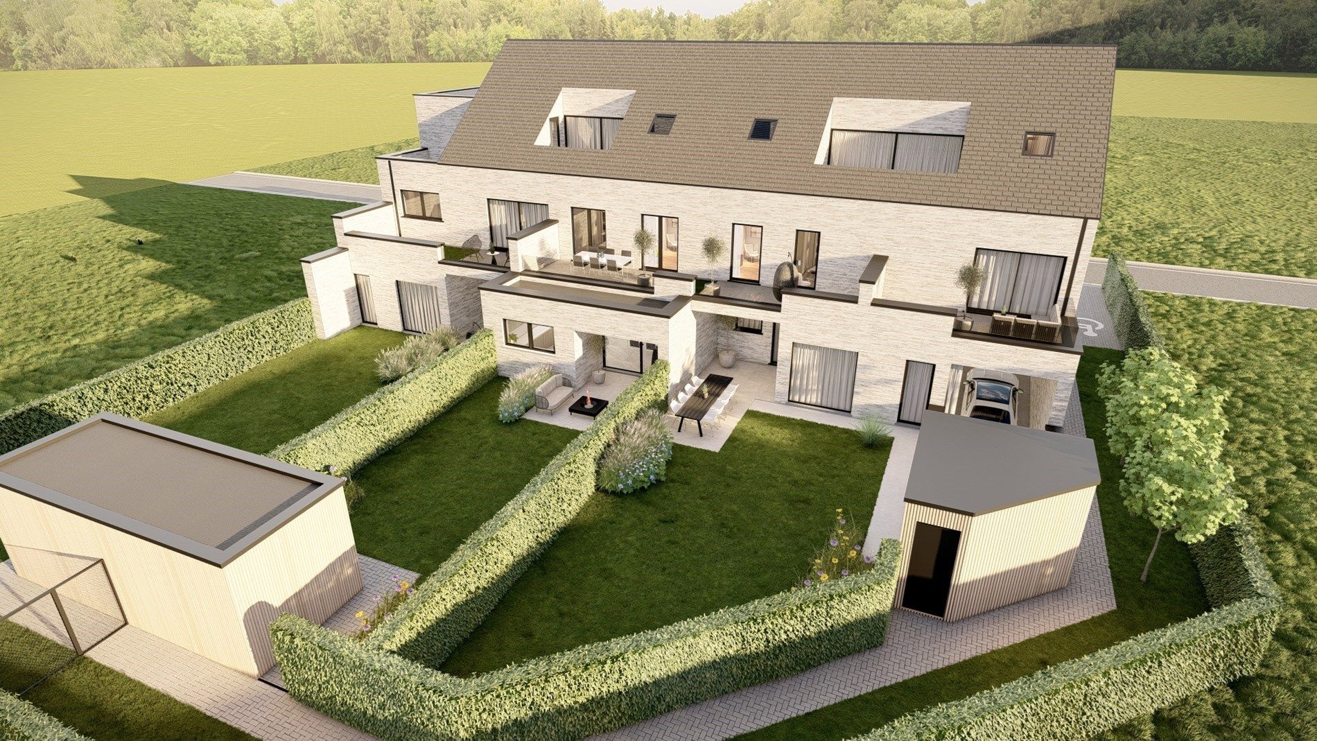 Stijlvol nieuwbouw appartement met 1 slaapkamer en terras foto 9