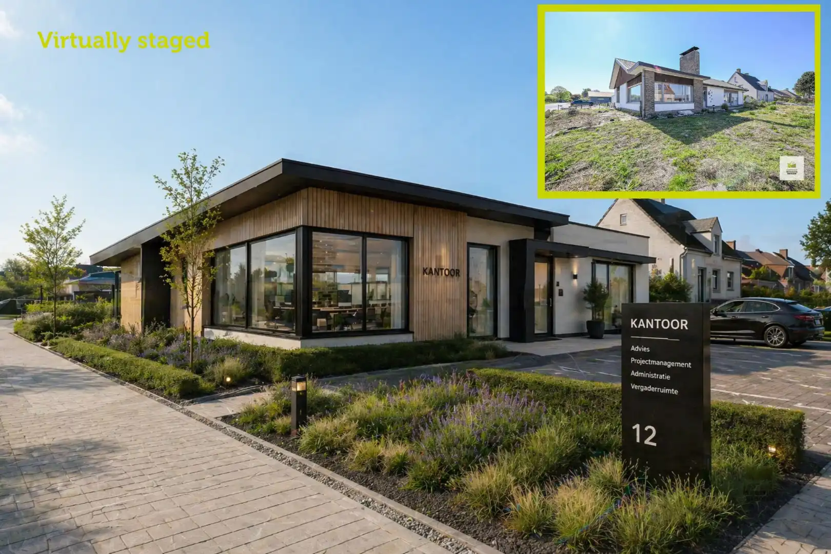 Projectgrond van 781m2 te centrum Wingene met uitstekende zichtbaarheid foto 3