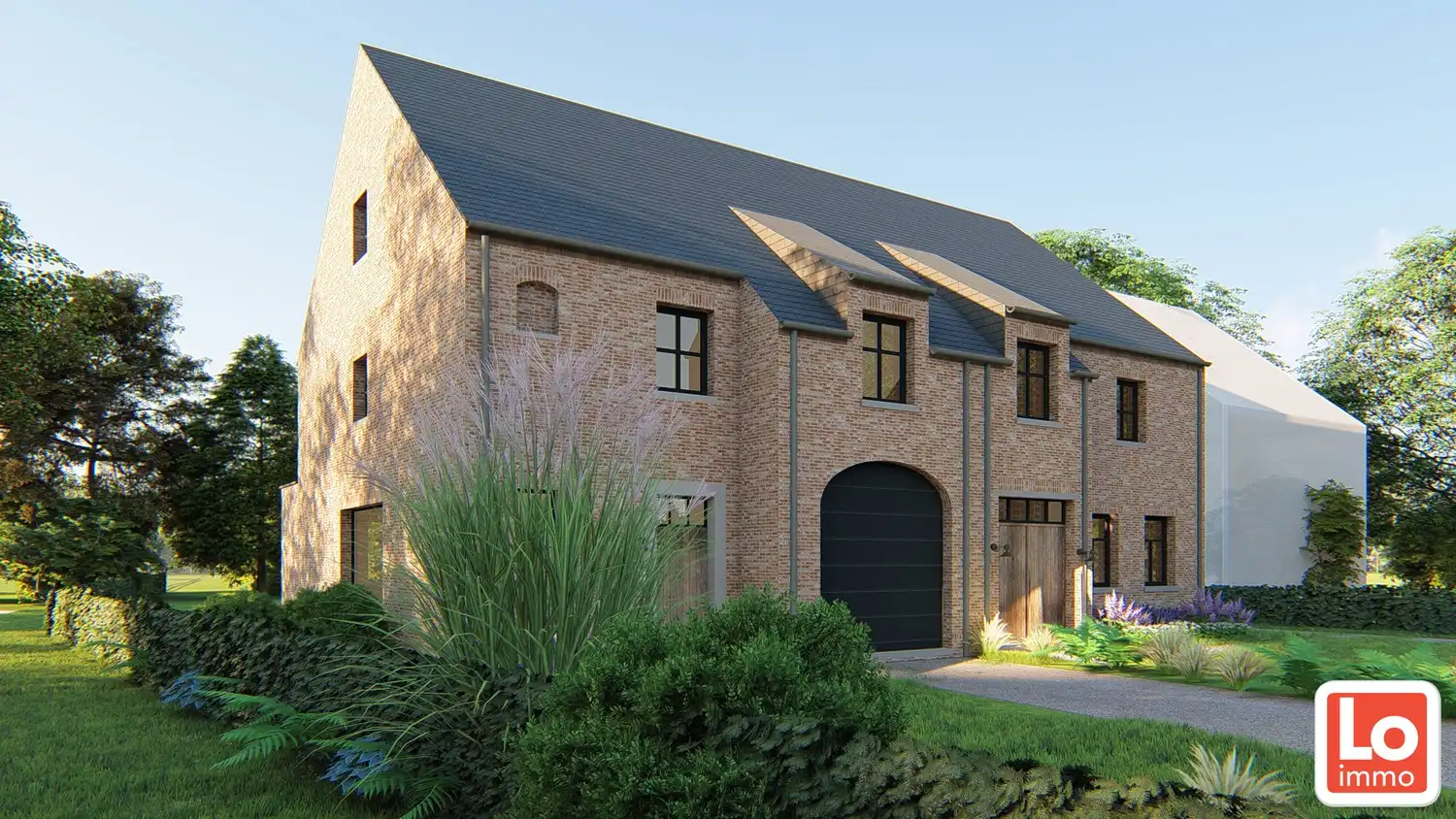 Prachtige landelijke nieuwbouw woning met open zicht foto {{pictureIndex}}