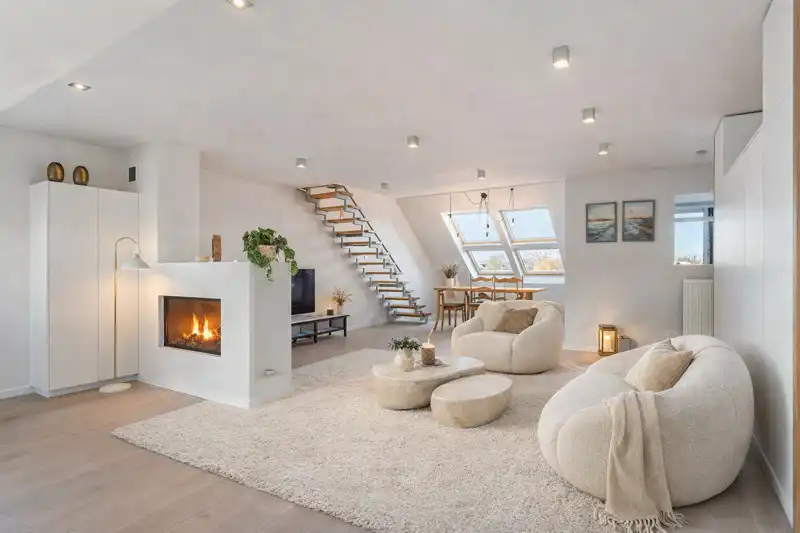 Klassevol duplex-appartement met gemeenschappelijk zwembad foto 4