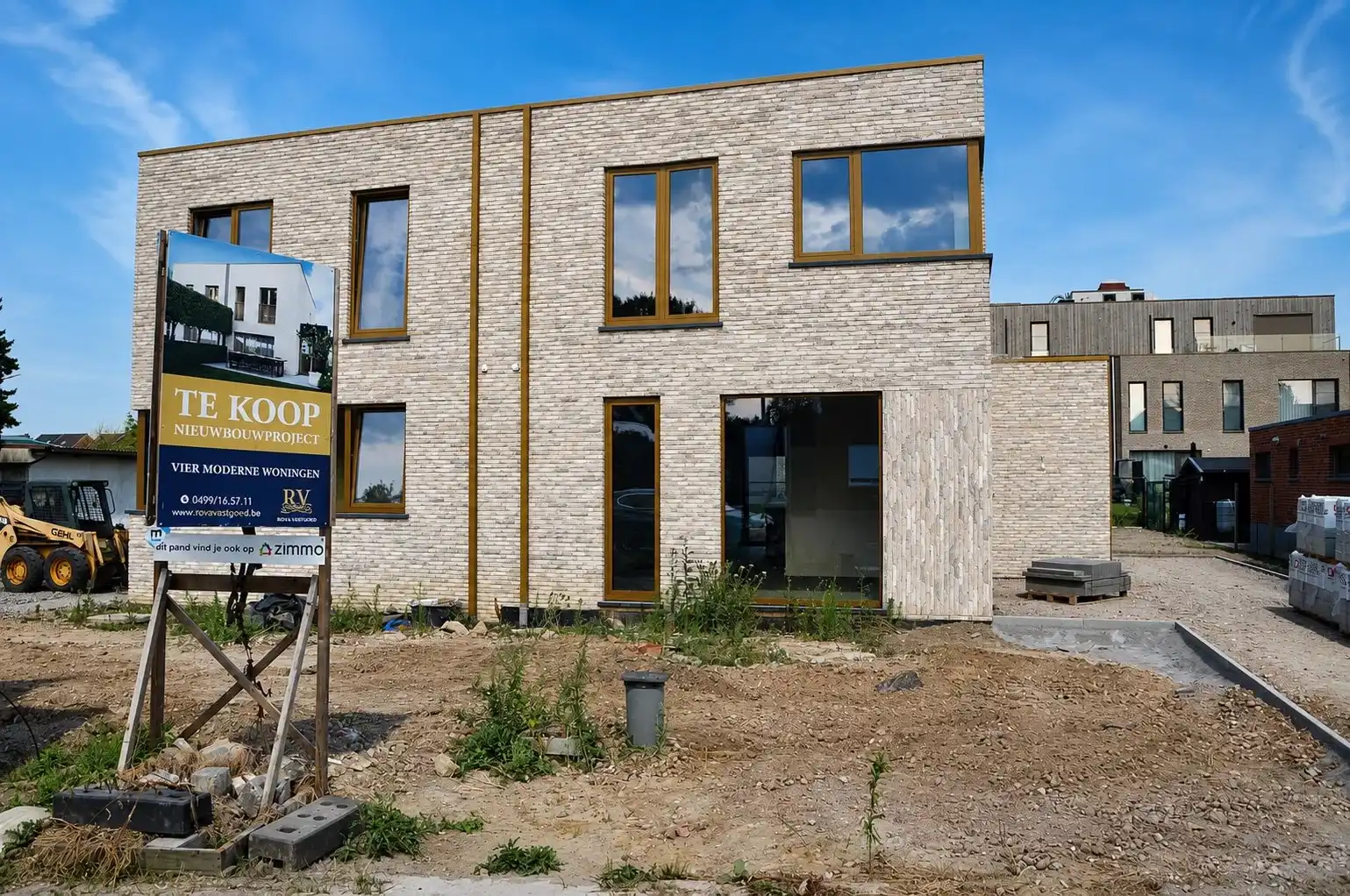 VOLLEDIG AFGEWERKTE NIEUWBOUWWONING MET 3 SLPK'S IN SINT-LAMBRECHTS-HERK (HASSELT) foto 6