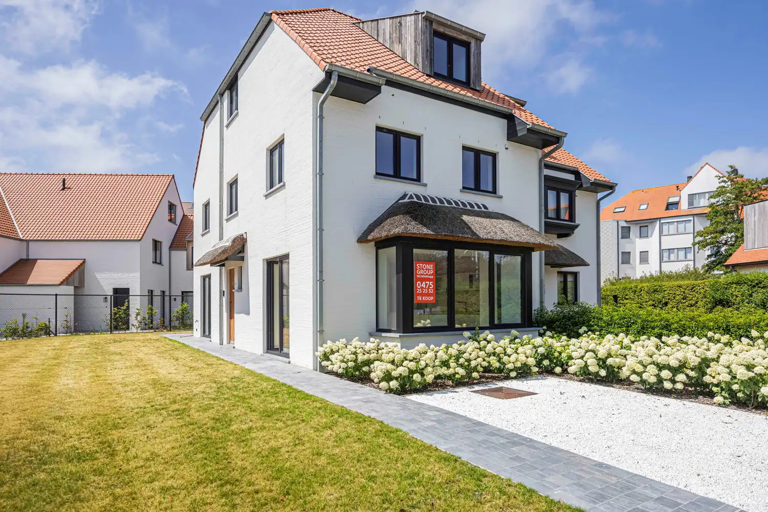 Nieuwbouw koppelvilla in een rustige wijk op wandelafstand van het strand in Duinbergen: foto 12