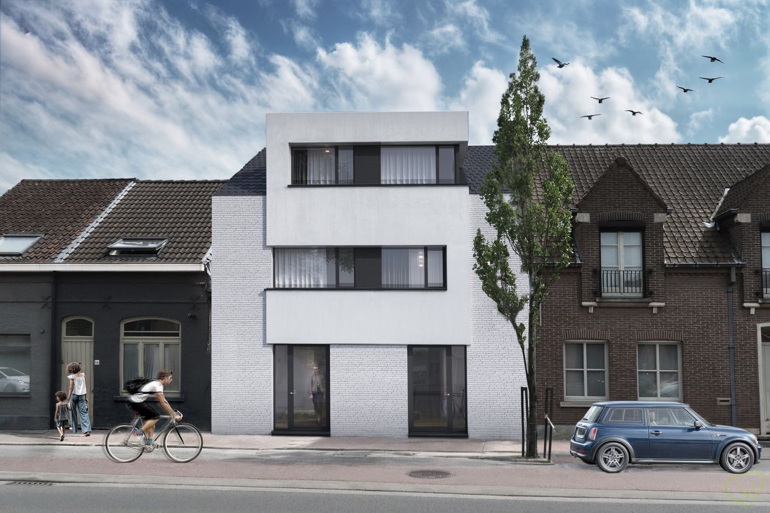 Prachtige nieuwbouwwoning die voldoet aan alle moderne comfort! foto {{pictureIndex}}