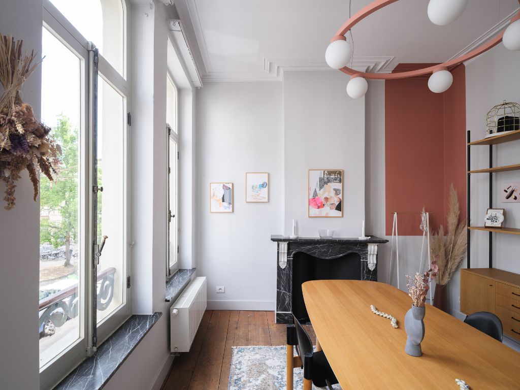 Karaktervol handelspand (restaurant + 2-slpk app) in het centrum van Gent foto 8