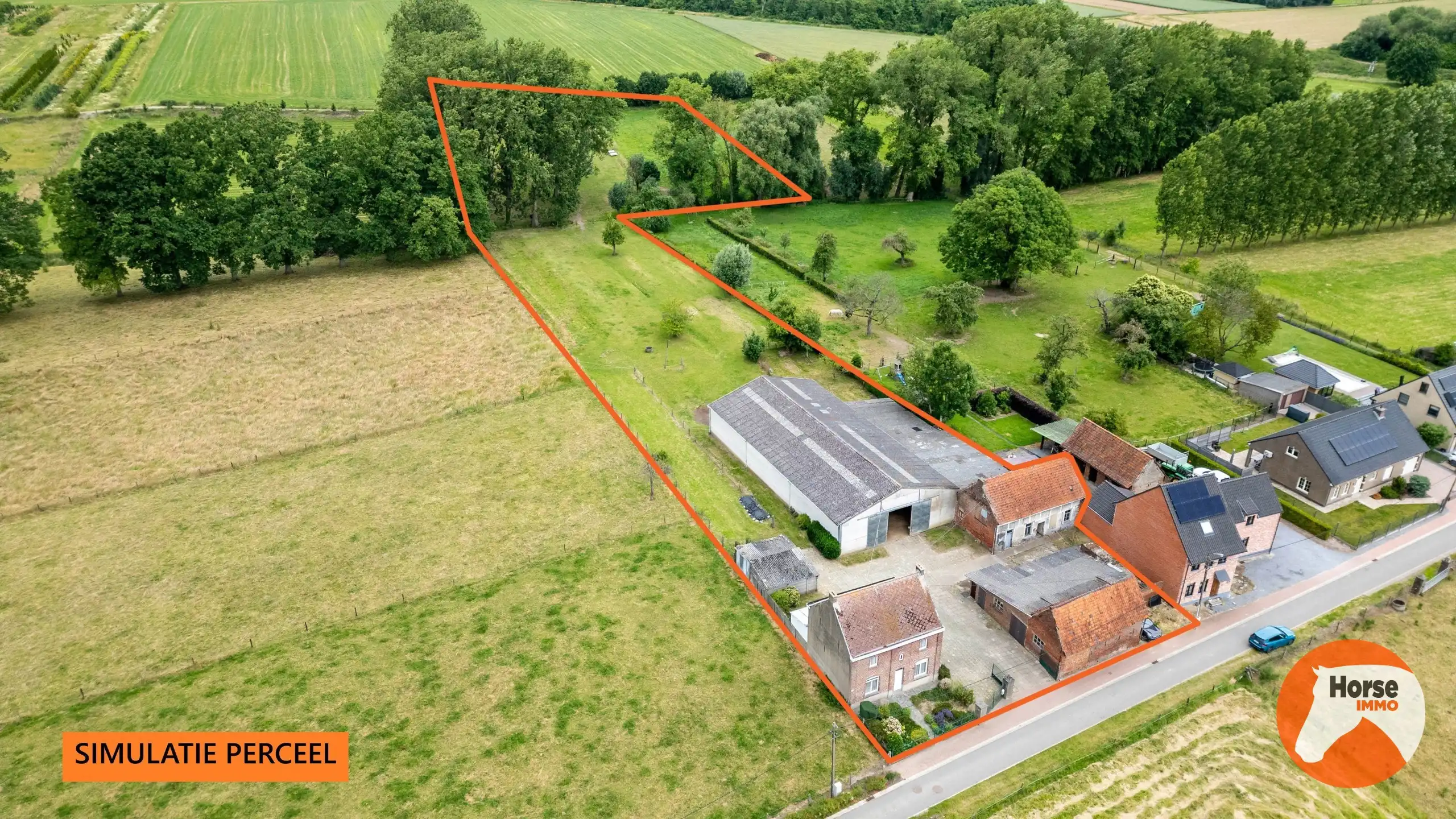 Boerderij te koop Vissenstraat 11 - 9420 Erpe-Mere