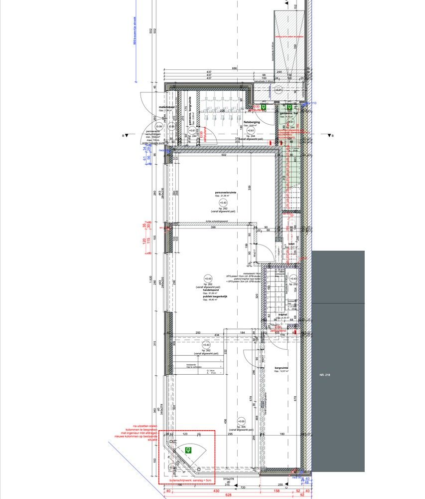 Genk, Weg naar As 220 - Uitstekend gelegen handelspand (92m2) met ruime kelder (101m2) en parking foto 2