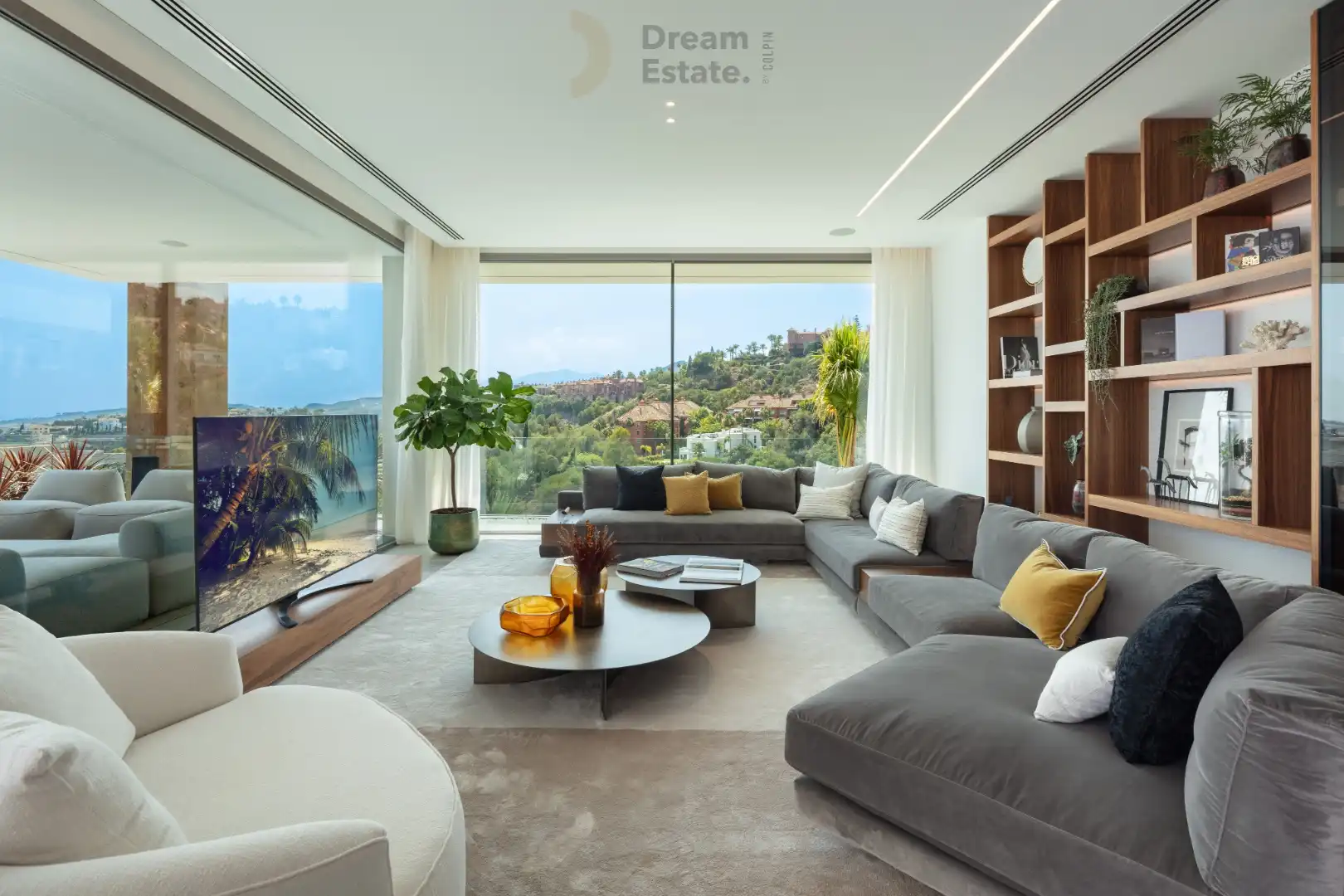 Majestueuze villa in de heuvels van La Quinta, Benahavis. foto 5