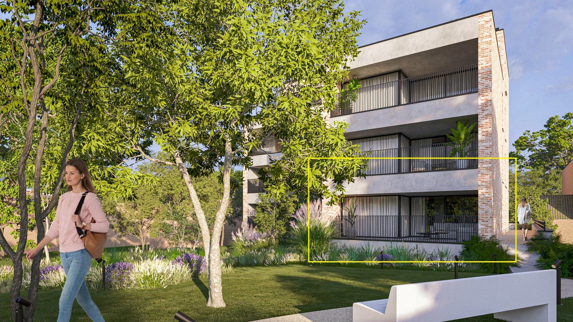 Nieuwbouwappartement met 2 slaapkamers en ruim terras uitgevend op het groene Mottepark, in res. De Motte, vlakbij het centrum van Hoeselt foto 5