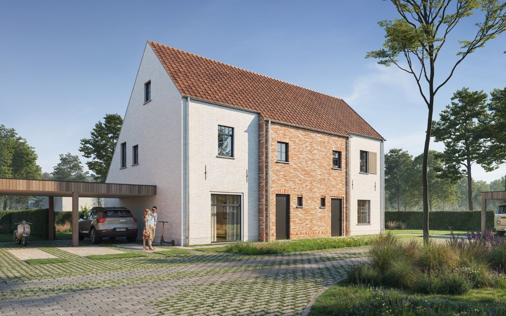 Ruim wonen in een groene nieuwe wijk in Merelbeke foto 9