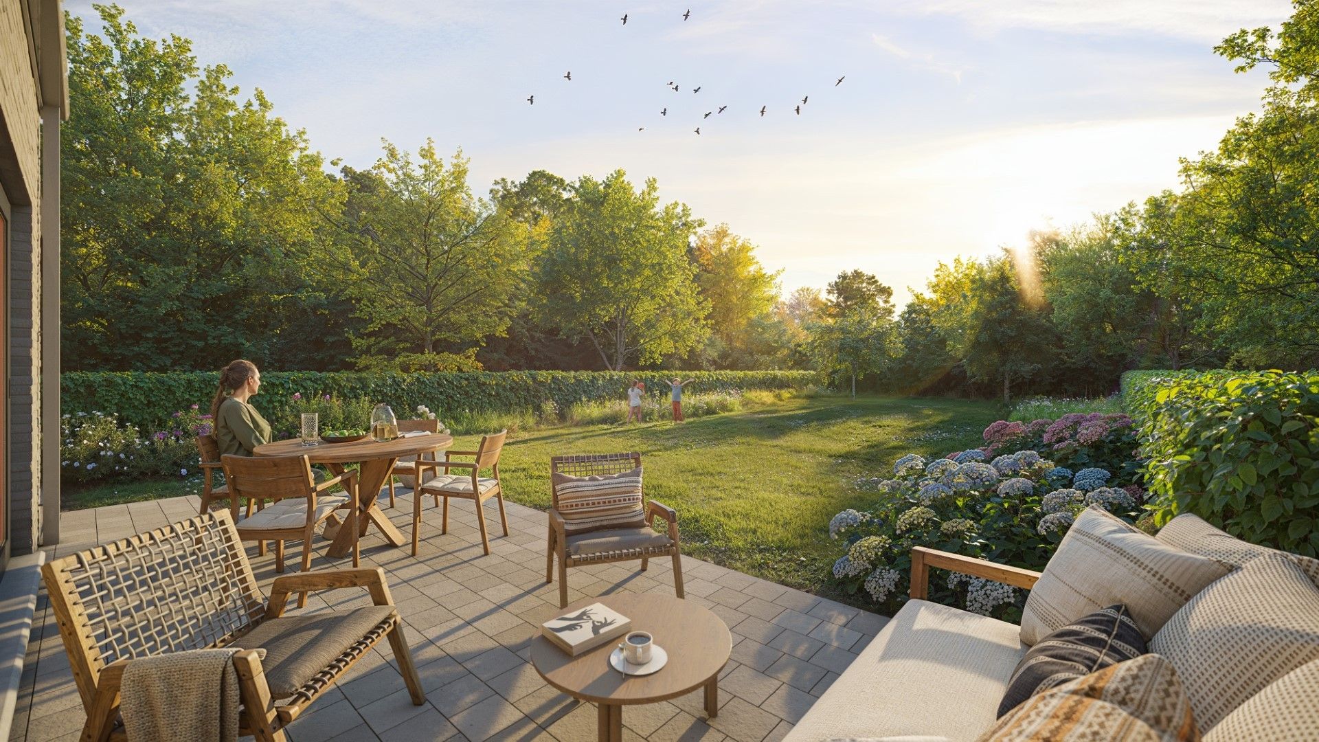 Energiezuinige halfopen bebouwing met mooie tuin foto 4