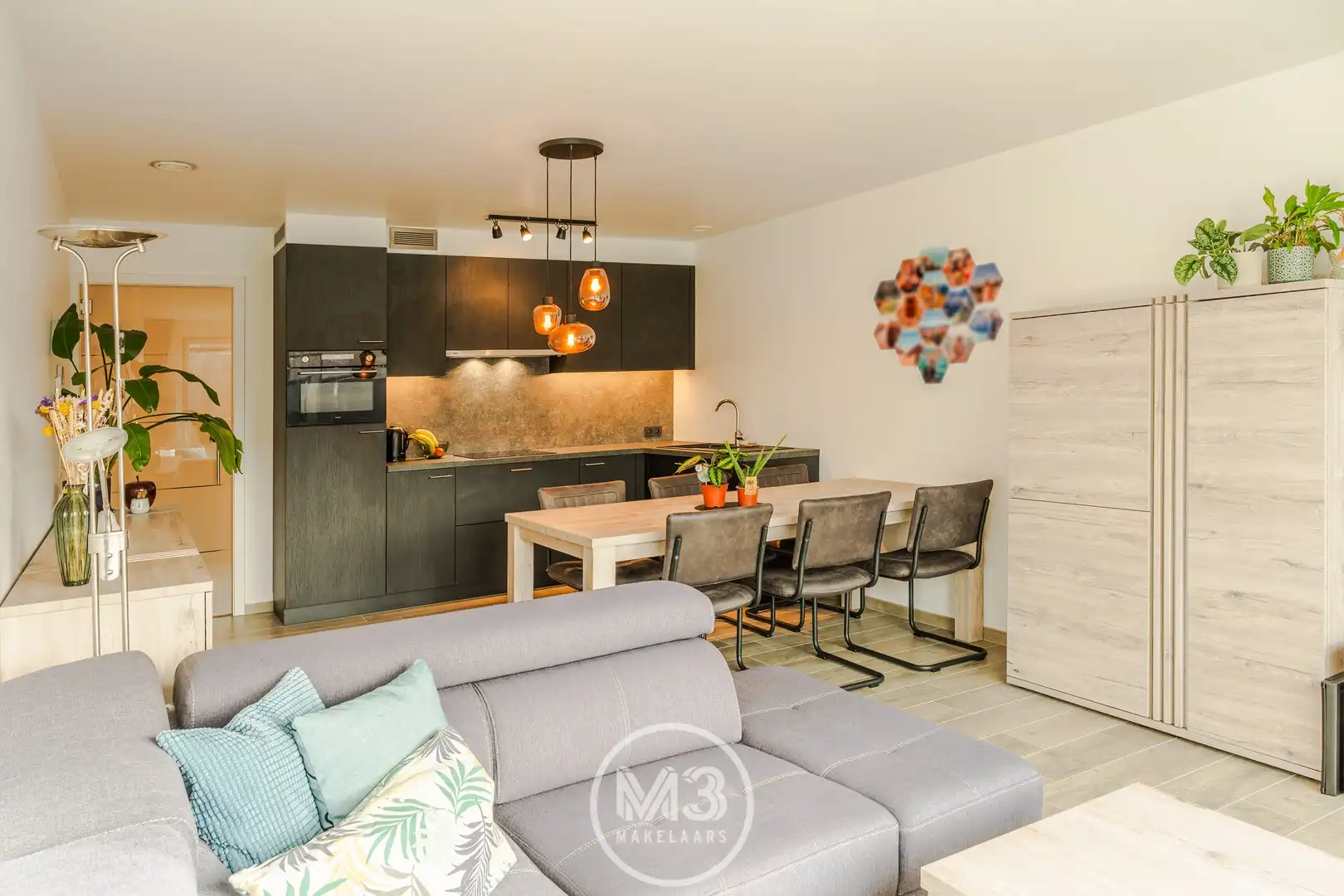 Gelijkvloers appartement met tuin en garage foto 2