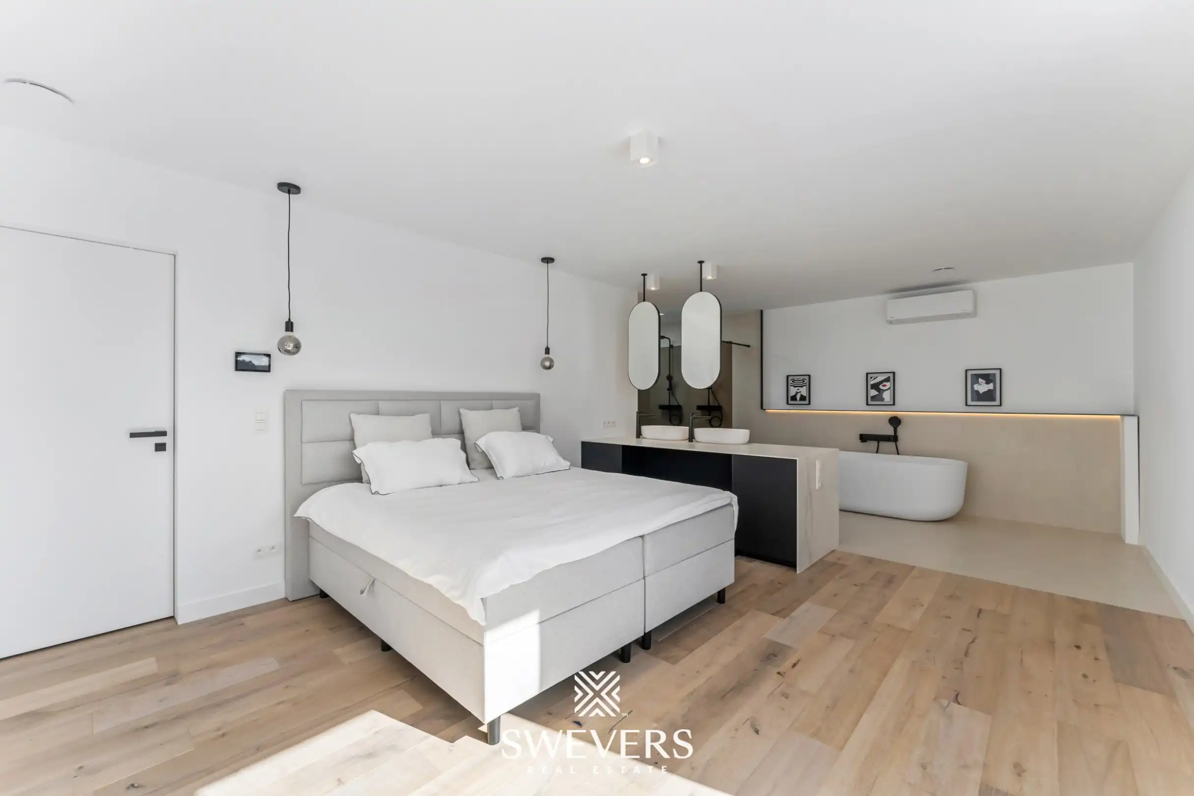 Moderne architectenwoning met hoogwaardige afwerking en zwembad in Paal foto 16