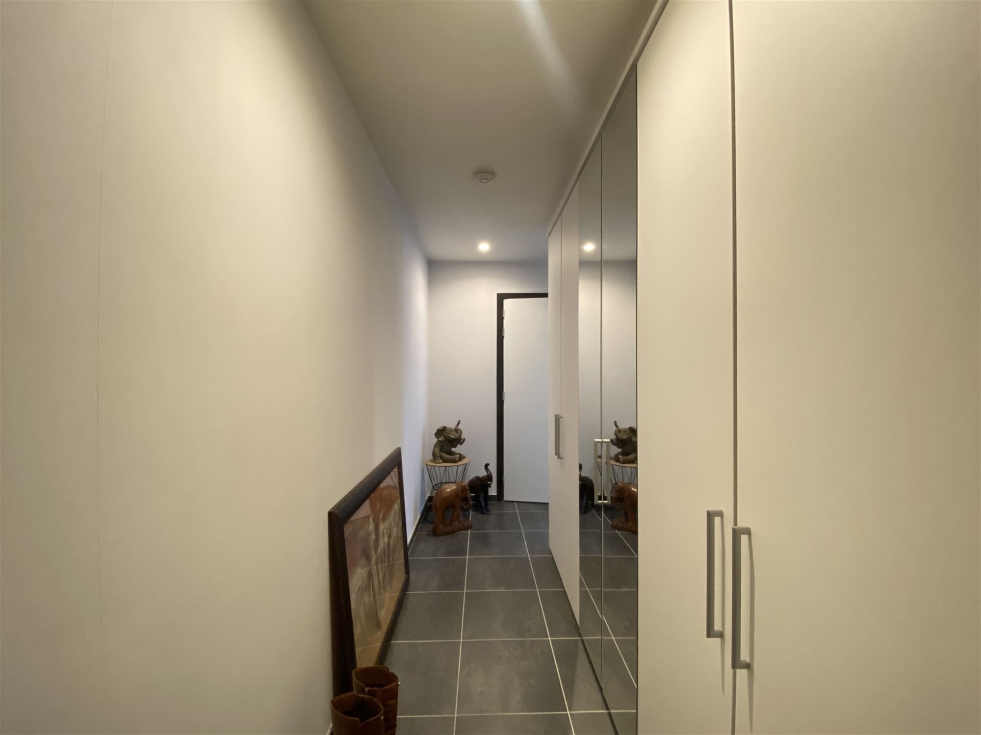 Energiezuinig 1-slpk appartement met garage en uniek zicht op groen in hartje Evergem foto 3