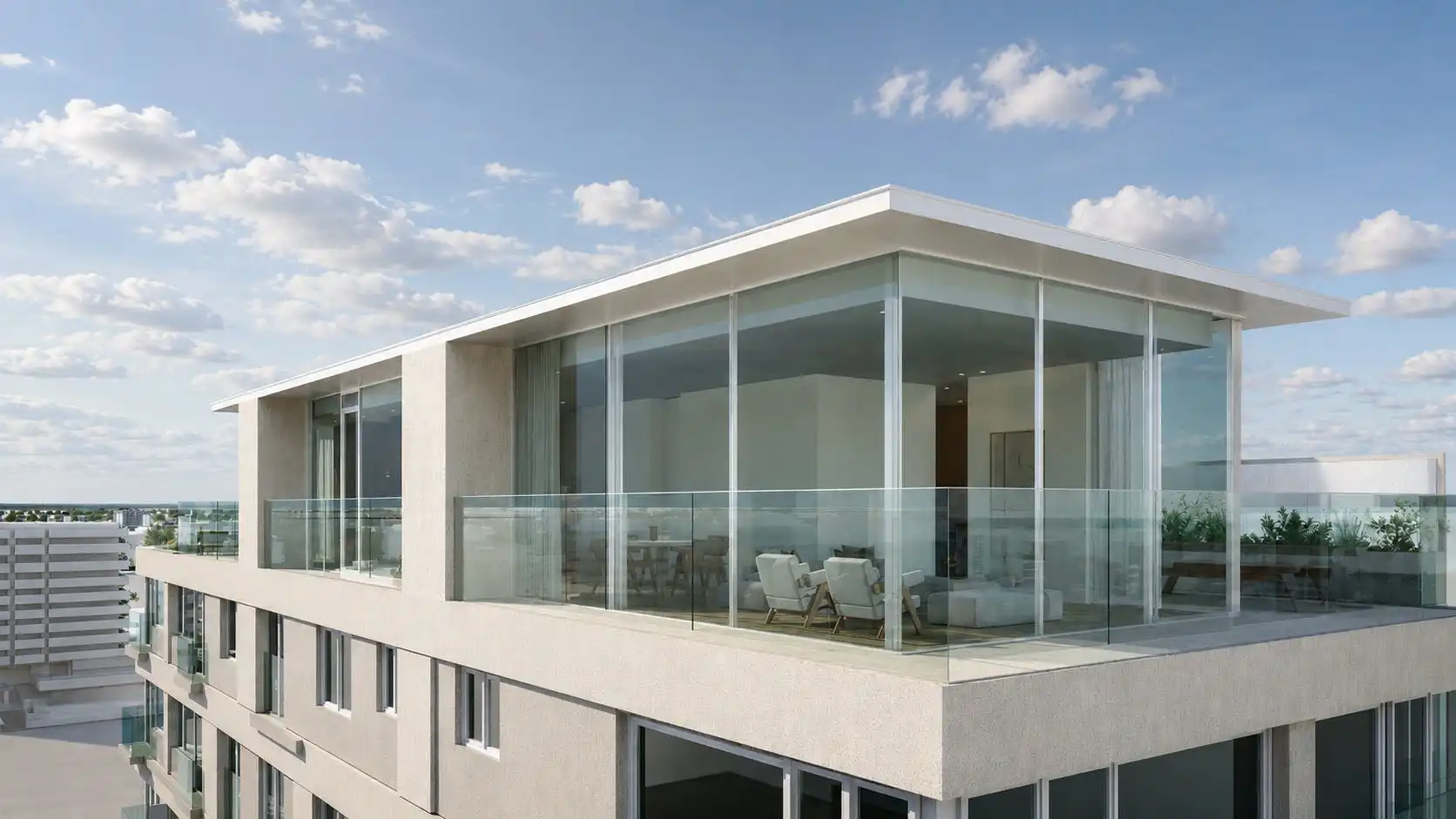 Exclusief nieuwbouwpenthouse met frontaal zeezicht foto 3