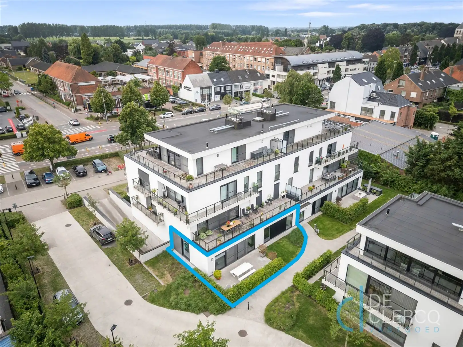 Gelijkvloers appartement met terras TE HUUR in Lochristi foto 18