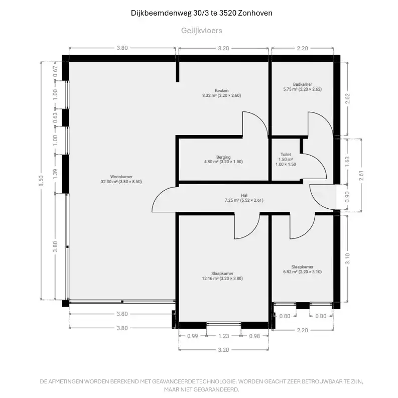 INSTAPKLAAR GELIJKVLOERS APPARTEMENT (H.O.B) foto 14