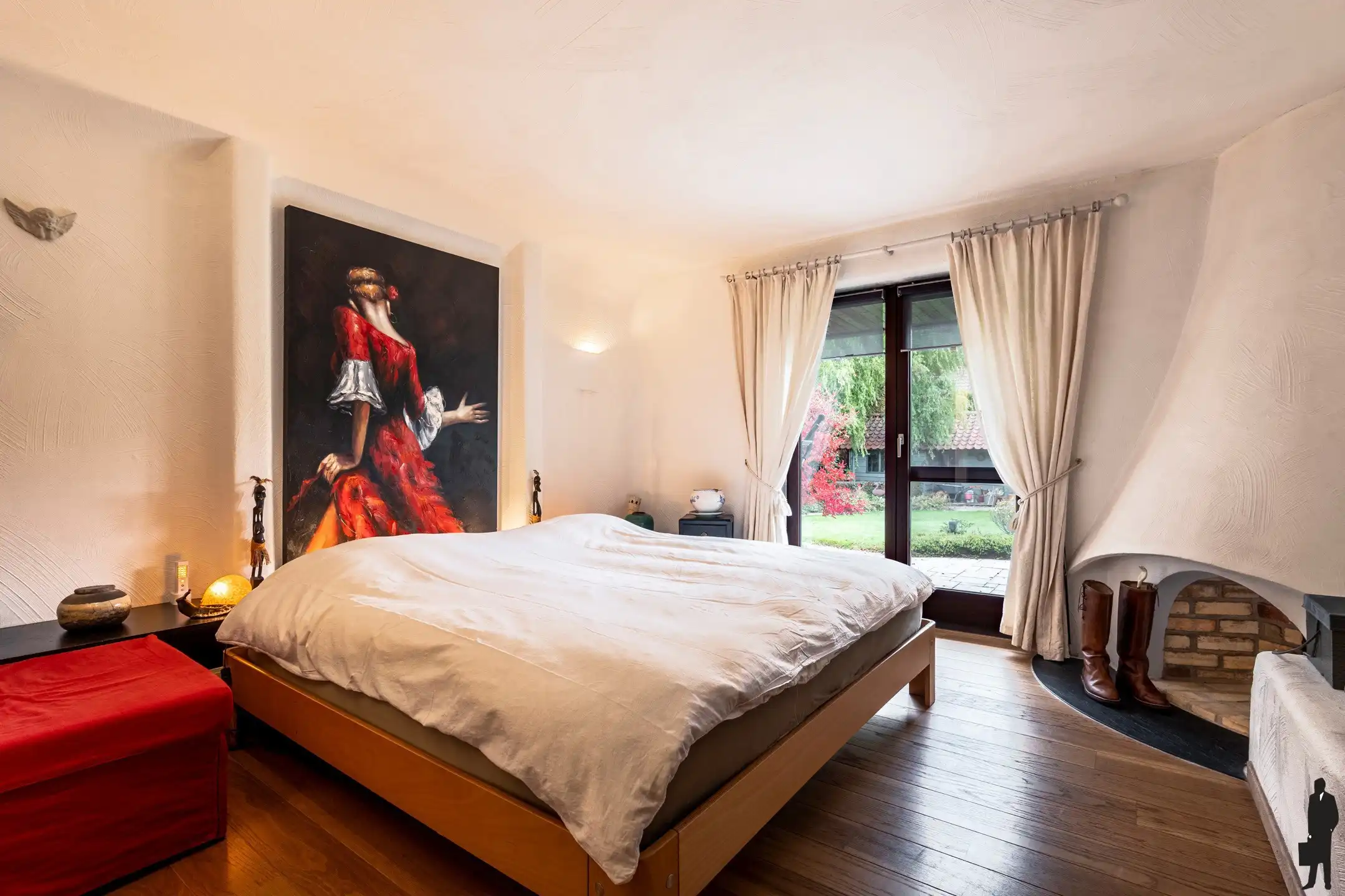 Laagbouwvilla met uitzicht op bos en weilanden nabij Postel foto 12