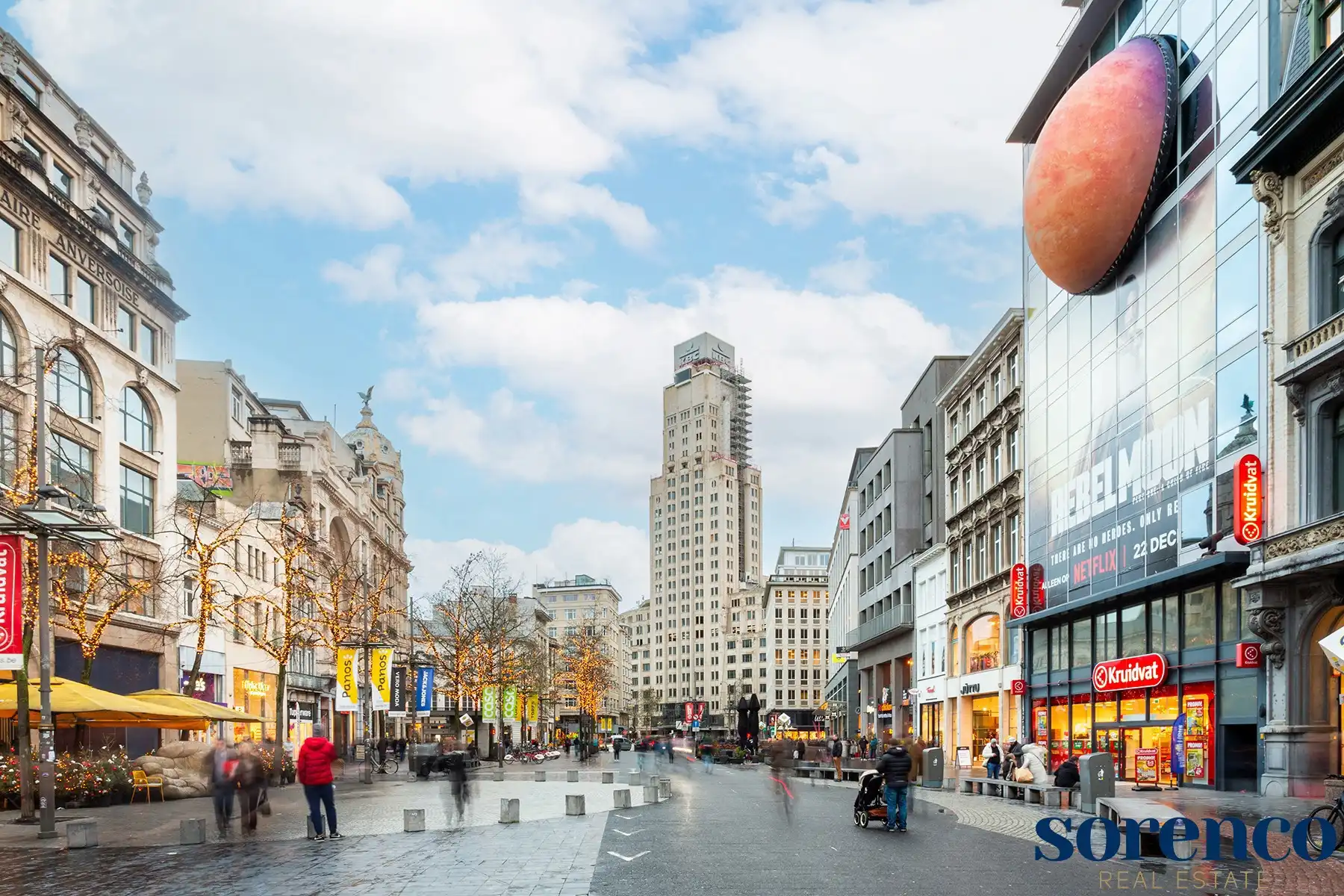 Antwerpen centrum - Ruim duplex dakappartement ca. 170m² met panoramisch zonneterras ca. 50m²  foto 21