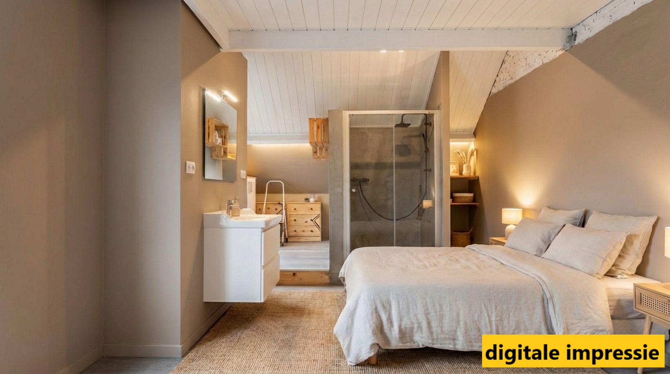 Deels te renoveren starterswoning met diepe tuin in groene, rustige omgeving foto 16