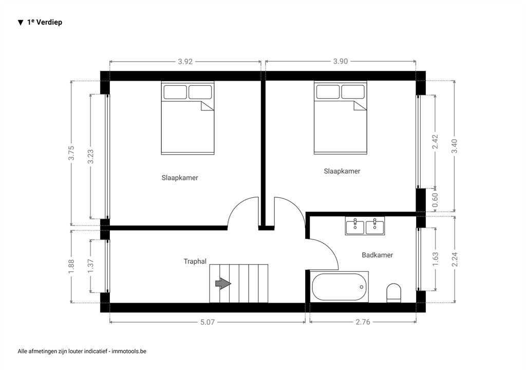 Superverzorgd huis met 4 kamers en tuin foto 17