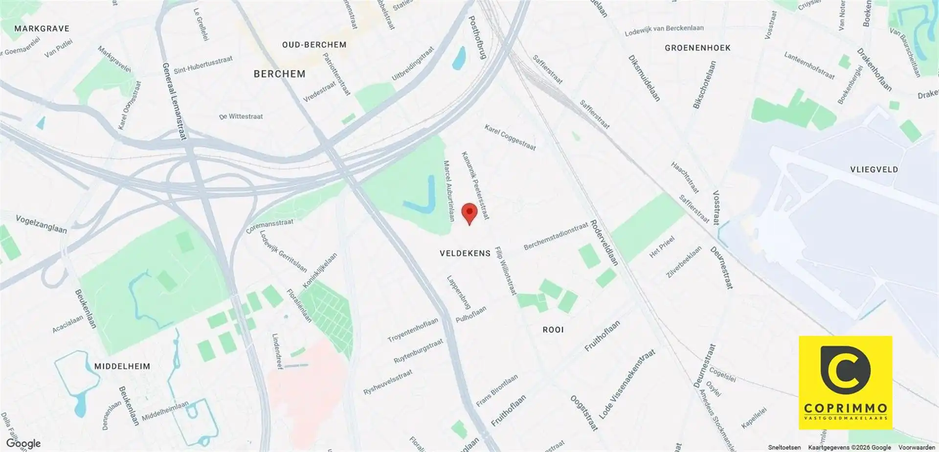 Karaktervol 2 slpk app aan 't Brilschanspark + privatief genot 180m² dak! foto 17