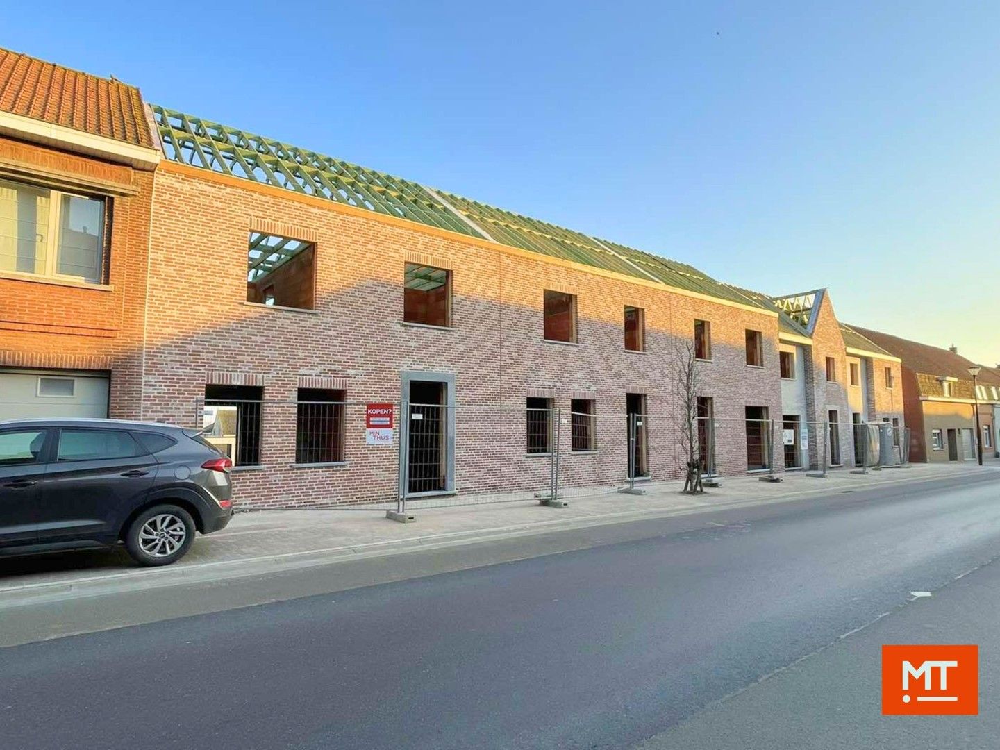3 landelijke nieuwbouwwoningen met 3 slaapkamers en zongerichte tuin in de dorpskern van Beselare foto 3