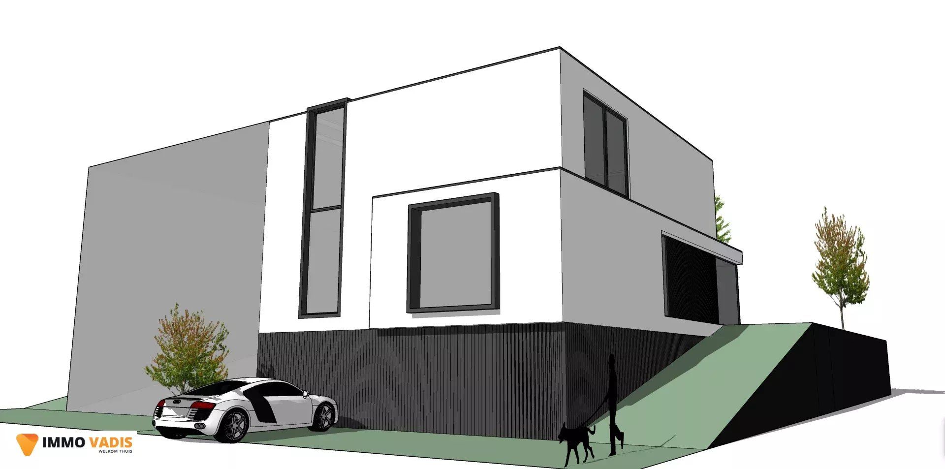 Landelijke gelegen bouwgrond voor  halfopen bebouwing foto 4