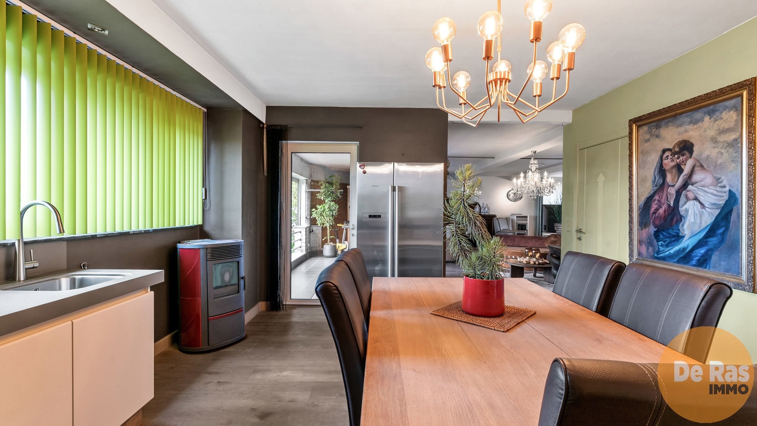 KALKEN  - Zeer centraal gelegen handelspand met ruim appartement foto 21