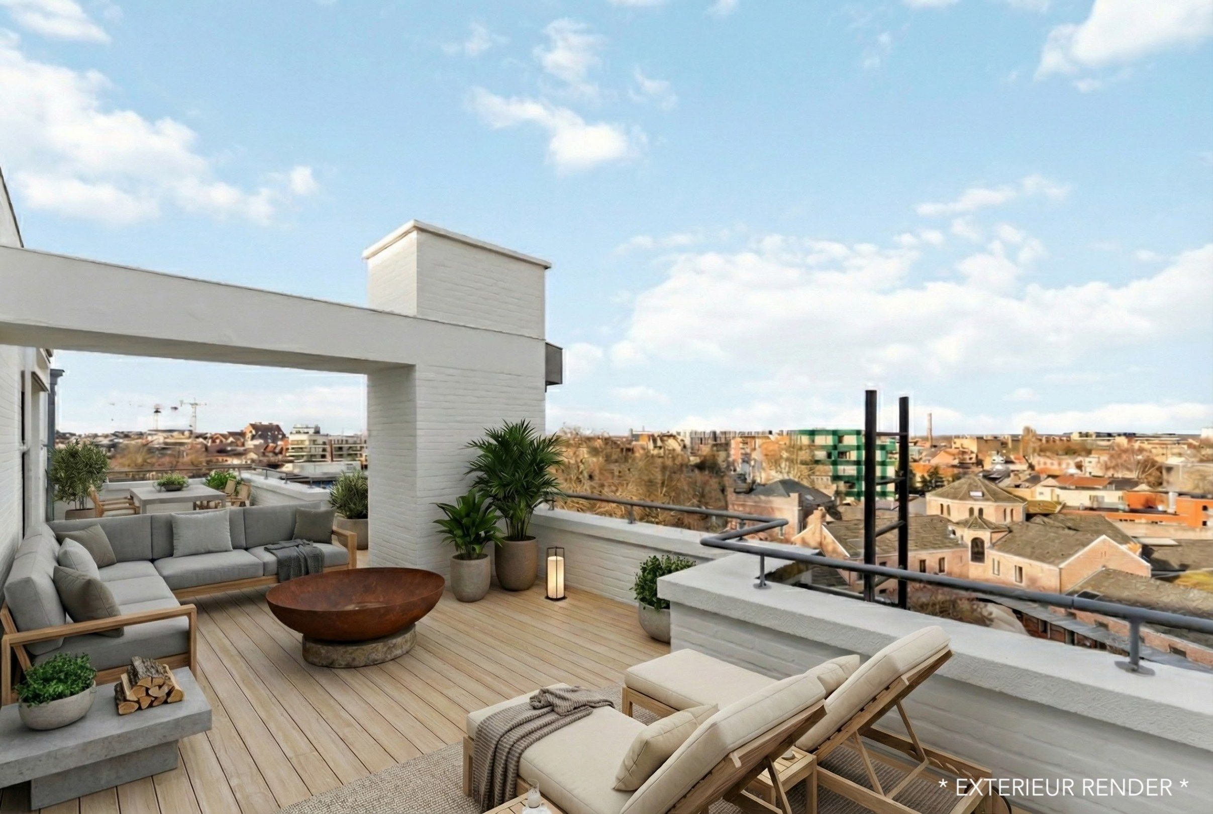 Exclusief duplex penthouse met royale terrassen in het hart van Hasselt foto 34