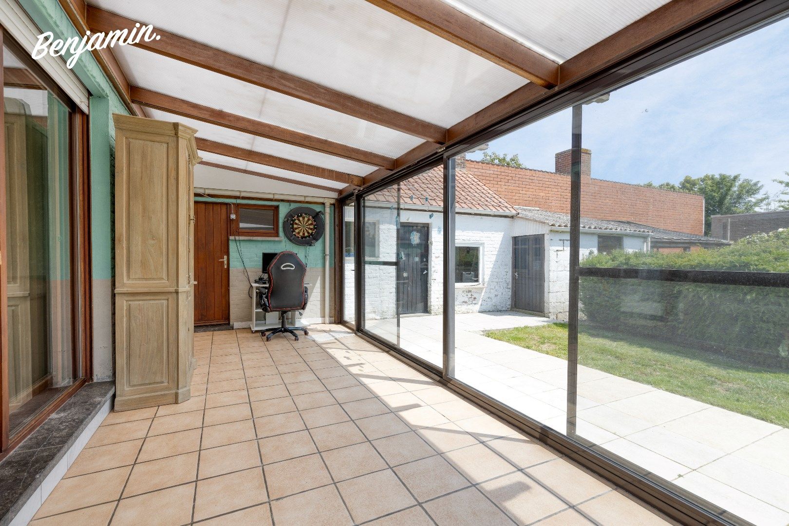 Halfopen woning met 3 slaapkamers, zonnige tuin en garage in Geluwe foto 9
