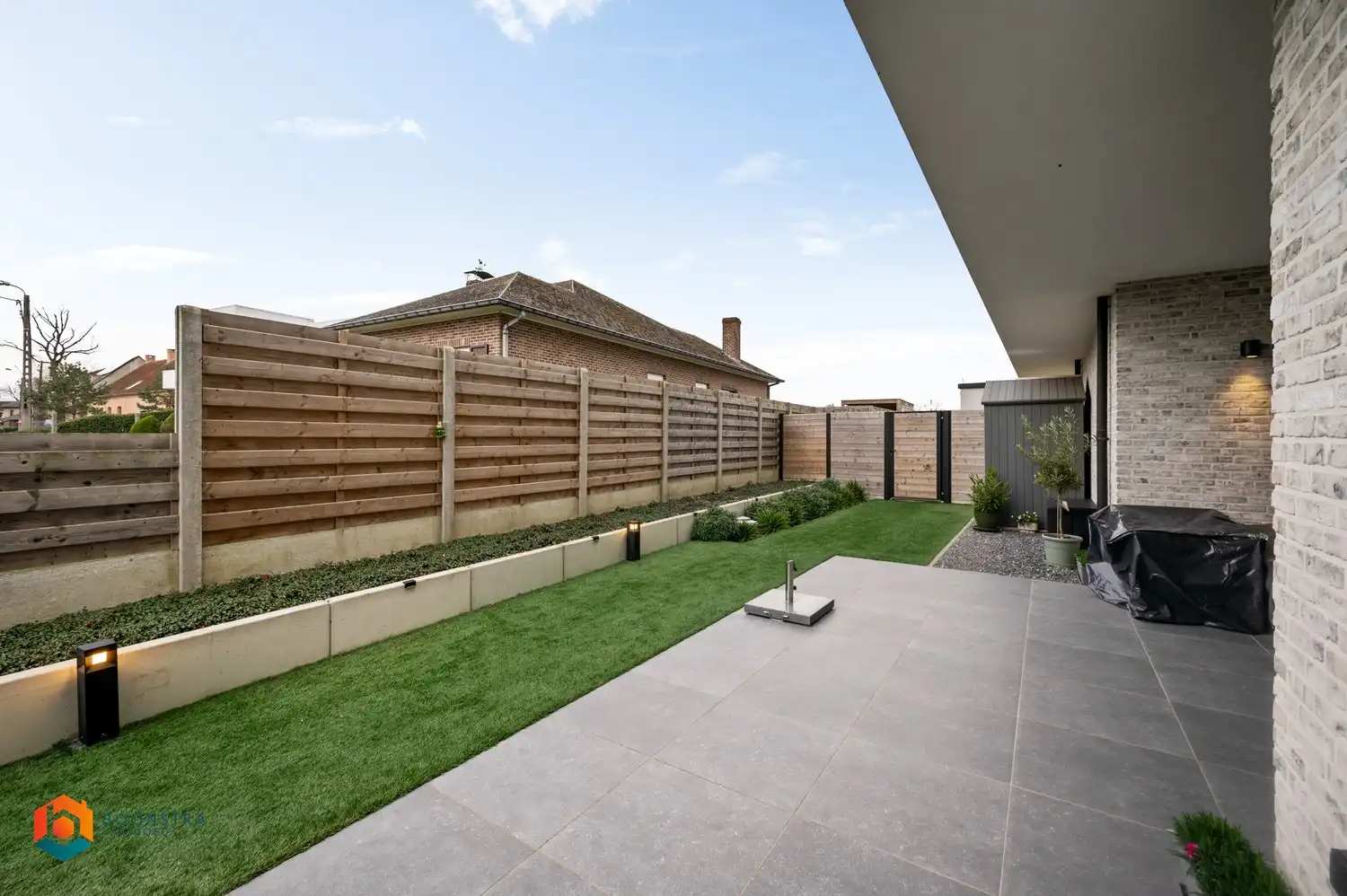 Ruim, energiezuinig gelijkvloers appartement met 2 slaapkamers en tuin foto 22